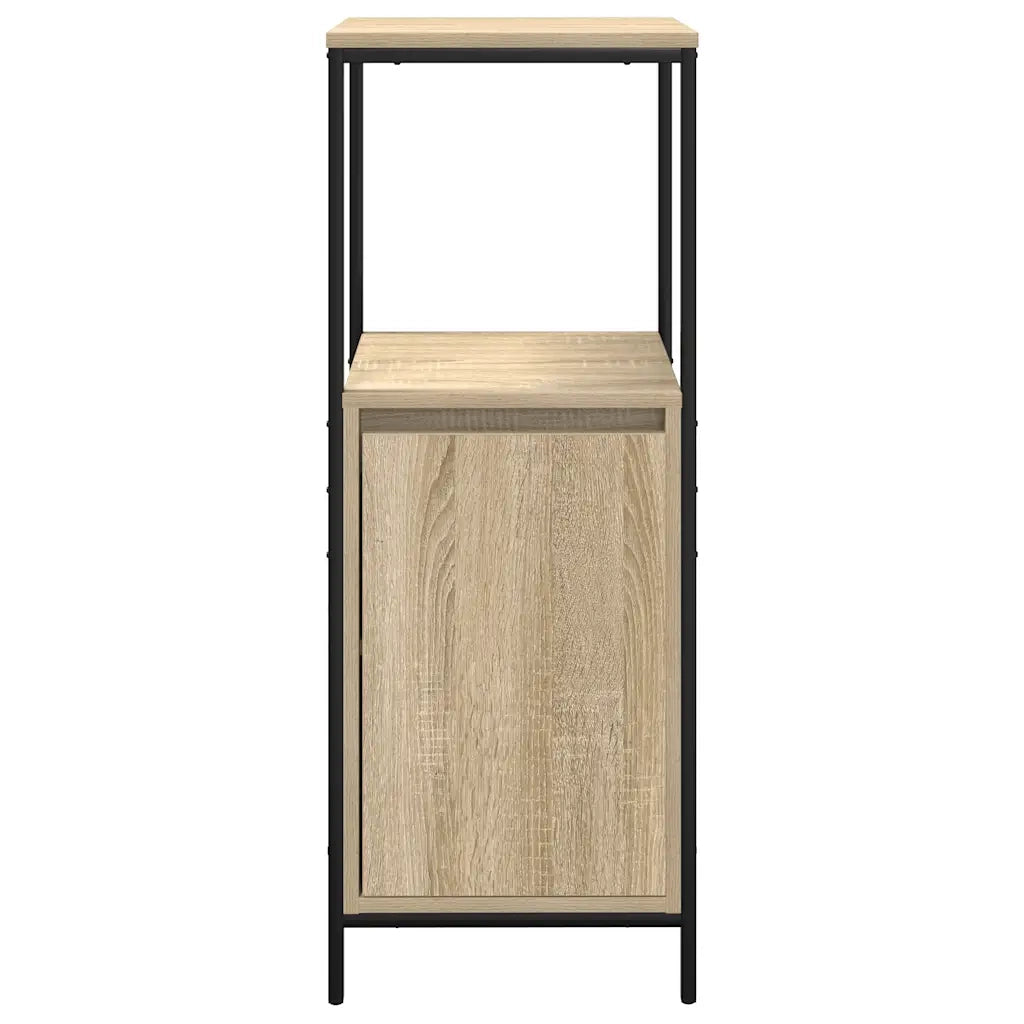 Mobile da Bagno con Ripiani Rovere Sonoma 36x35x95 cm