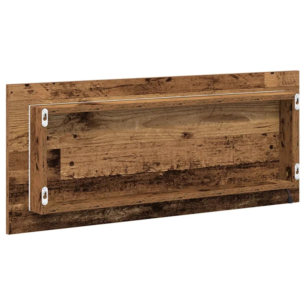 Specchio Legno vecchio 90 x 8,5 x 37 cm Legno multistrato