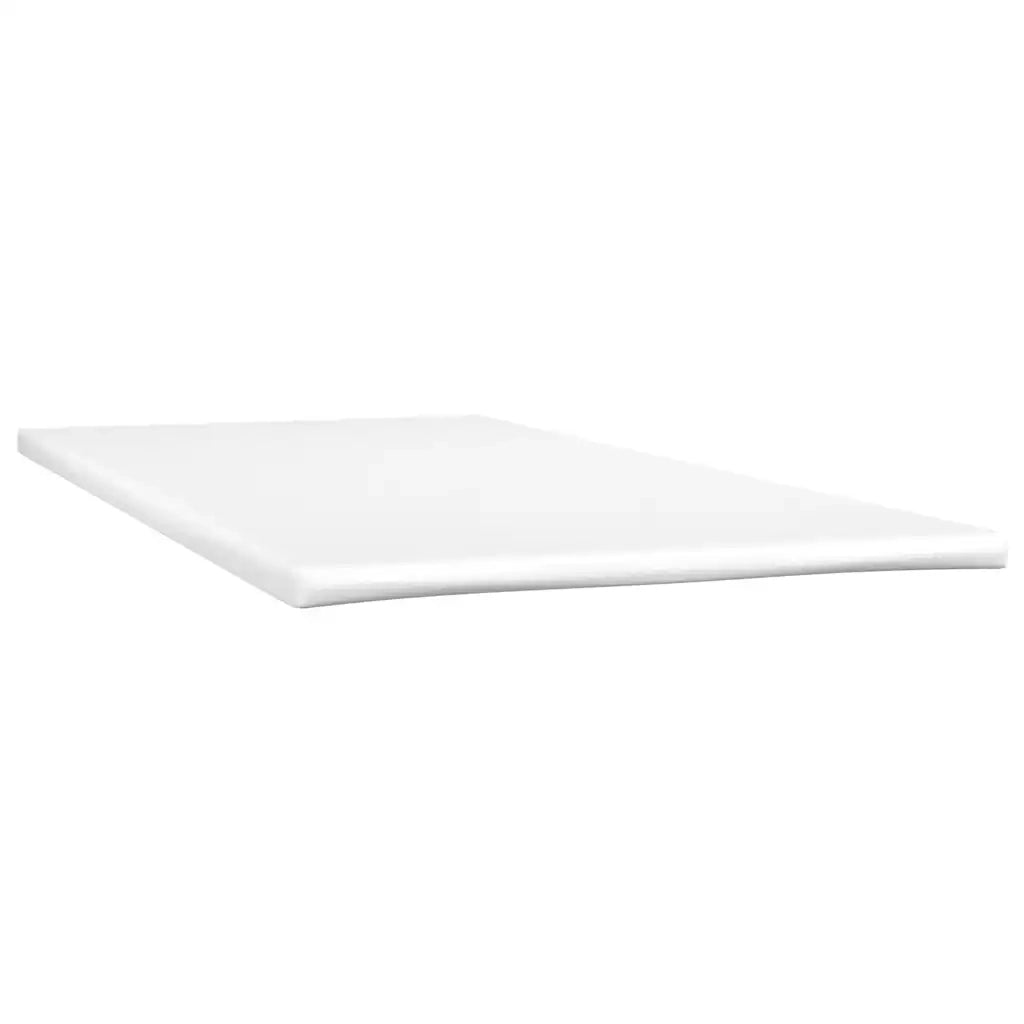Letto a Molle con Materasso e LED Rosa 80x220 cm Velluto 3317294
