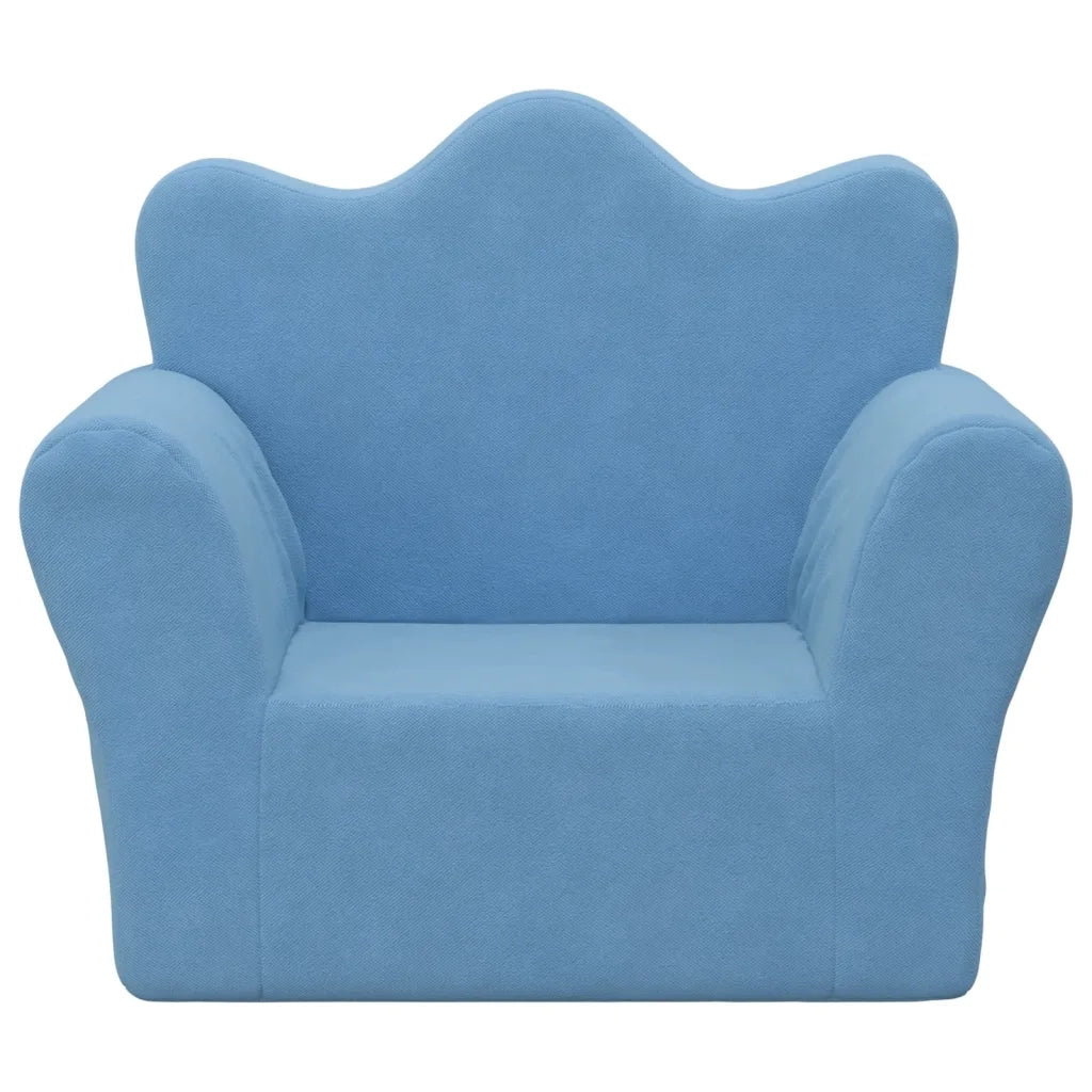Divano per Bambini Blu in Morbido Peluchecod mxl 86400