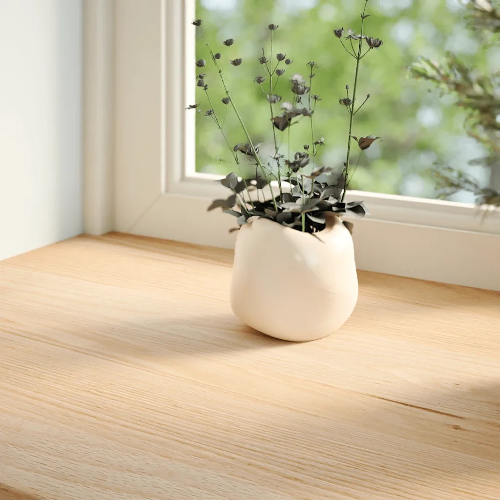 Davanzali 2 pz Non Trattati 160x25x2cm Legno Massello di Rovere 4009108