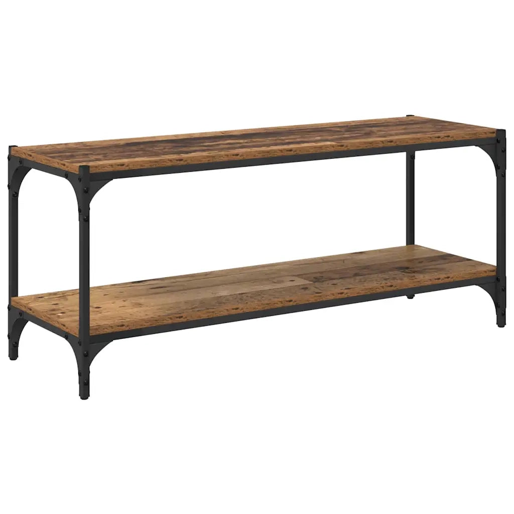 Mobile TV-Credenza per TV-Console TV Legno vecchio 100x33x41cm