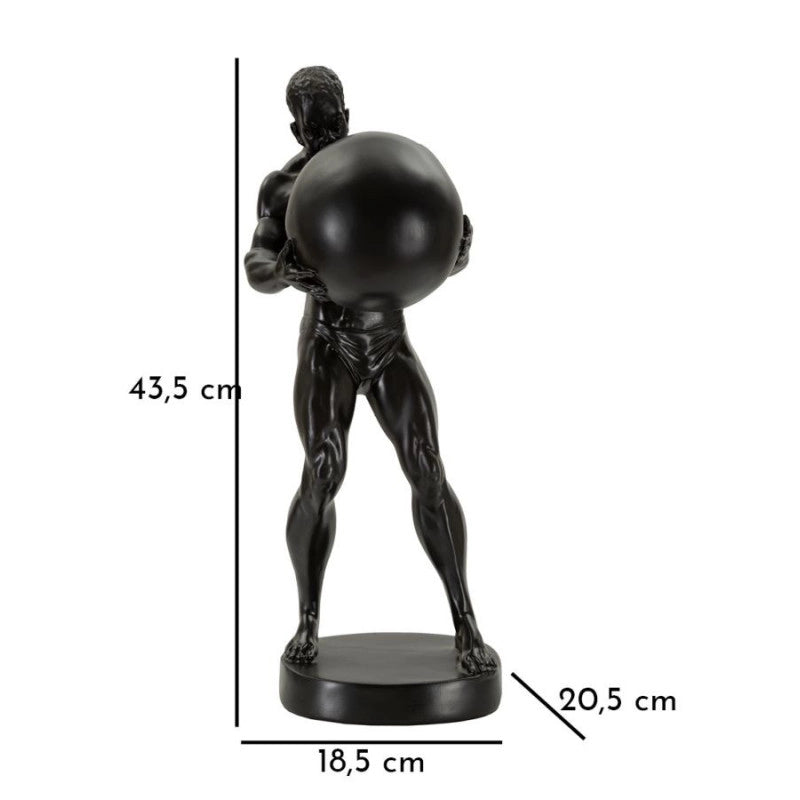 Statuetta Atlas cm 18,5x20,5x43,5