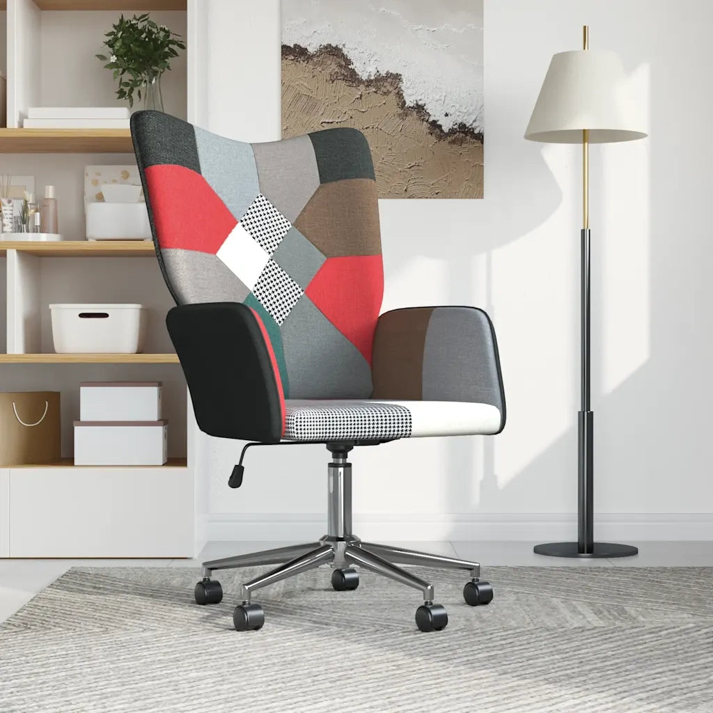 Sedia Relax in Tessuto Patchwork 328205