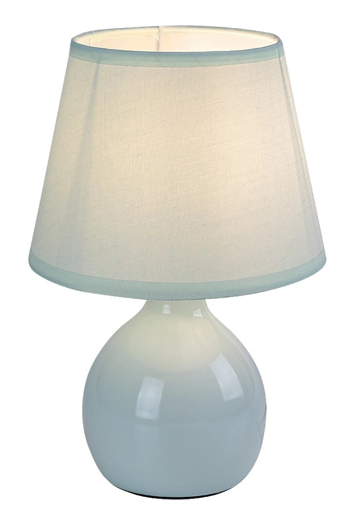 Lampada da tavolo Ingrid verde ceramica 1xE14 Rabalux