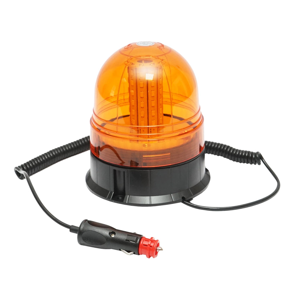 Faro rotante a LED 12-24V con 3 funzioni e base magnetica IP65