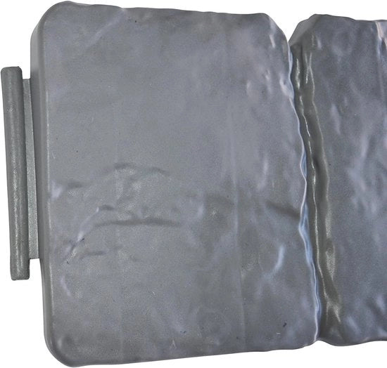 Rand del gazon - 2,5 metri - Grigio - Plastica