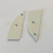 PROFILO VEIL BIANCO CON TAPPI E STAFFETTE INCLUSI 200X1,25X4,2CM