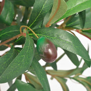 Albero di Alloro Pianta Artificiale con Vaso-Piante Decorative 120 cm Verde