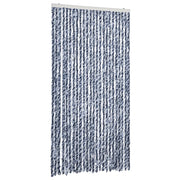 Tenda Antimosche Blu e Bianca 100x200 cm in Ciniglia CFW3010952