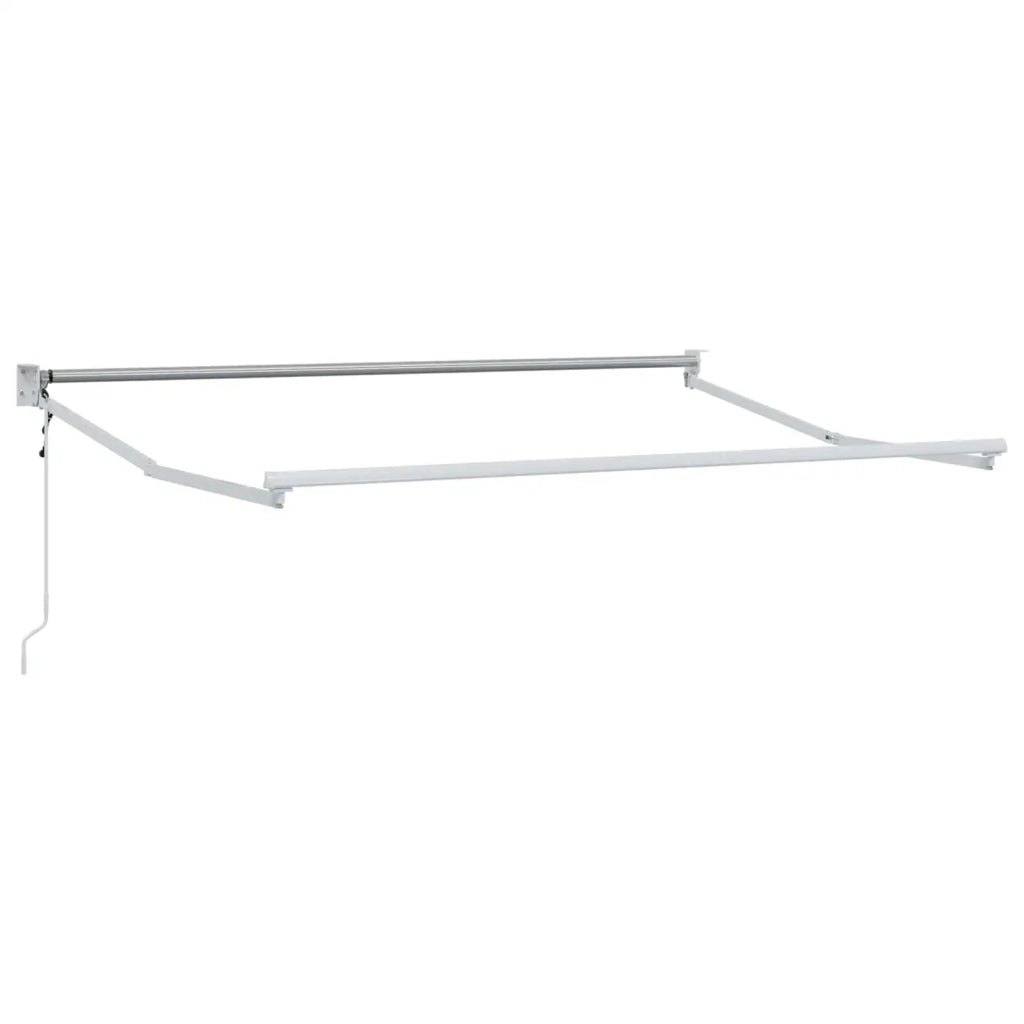 Tettuccio Elettrico Retrattile Blu e Bianco 3 x 2 m
