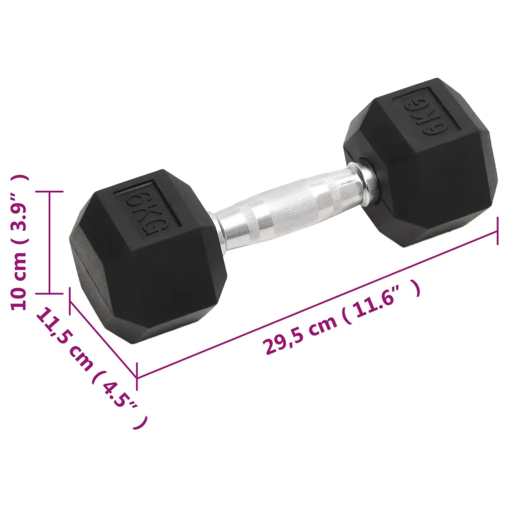 Manubri 2 pz 12 kg Totale in Ghisa 93602