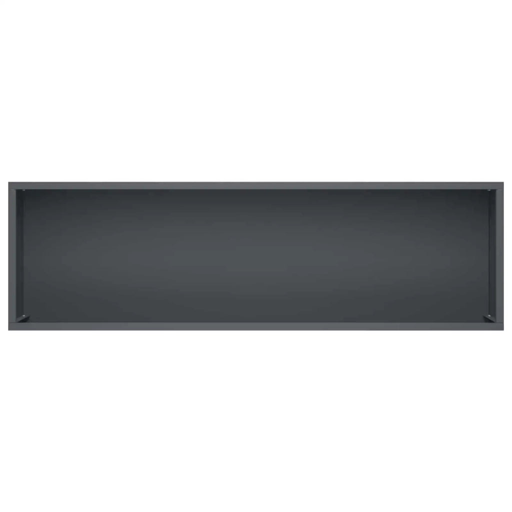 Vaso da giardino 2 pz Antracite 100 x 20 x 49 cm 8005853