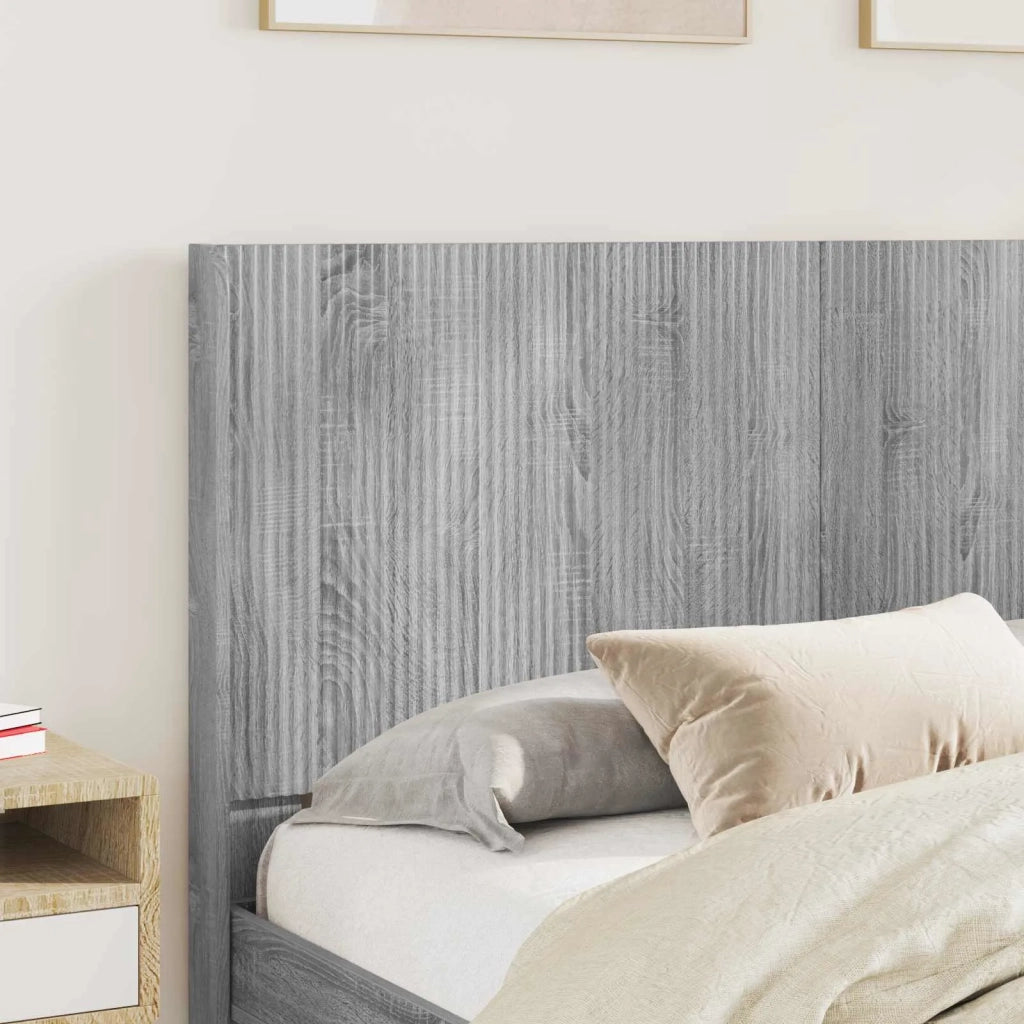 Testiera Letto Sonoma grigio Legno ingegnerizzato 889601