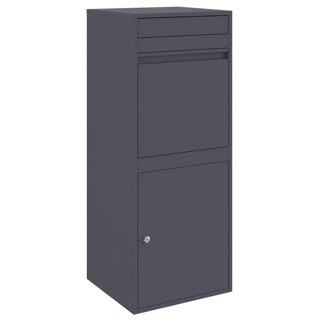 Cassetta per pacchi Antracite 41 x 38 x 103 cm Acciaio 874935