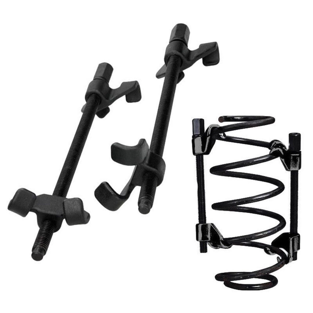 ATTREZZO COMPRIMI MOLLA SMONTA AMMORTIZZATORI MOLLE 38 CM AUTO MOTO 380mm