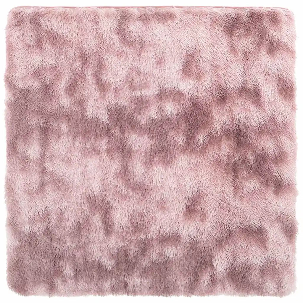 Tappeto del soggiorno | Tappeto Shaggy a Pelo Lungo NAVARRA Rosa Antico 200x200cm