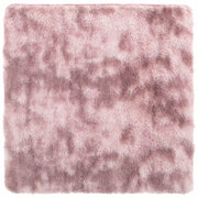 Tappeto del soggiorno | Tappeto Shaggy a Pelo Lungo NAVARRA Rosa Antico 200x200cm