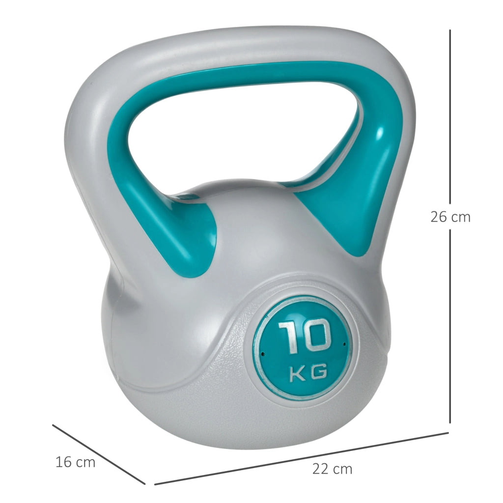 Kettlebell 10kg ¨C zephmum ¨C Sabbia, 22x16x26 cm