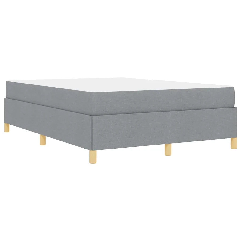 Struttura del letto Grigio chiaro 140 x 190 cm Tessuto 3398934