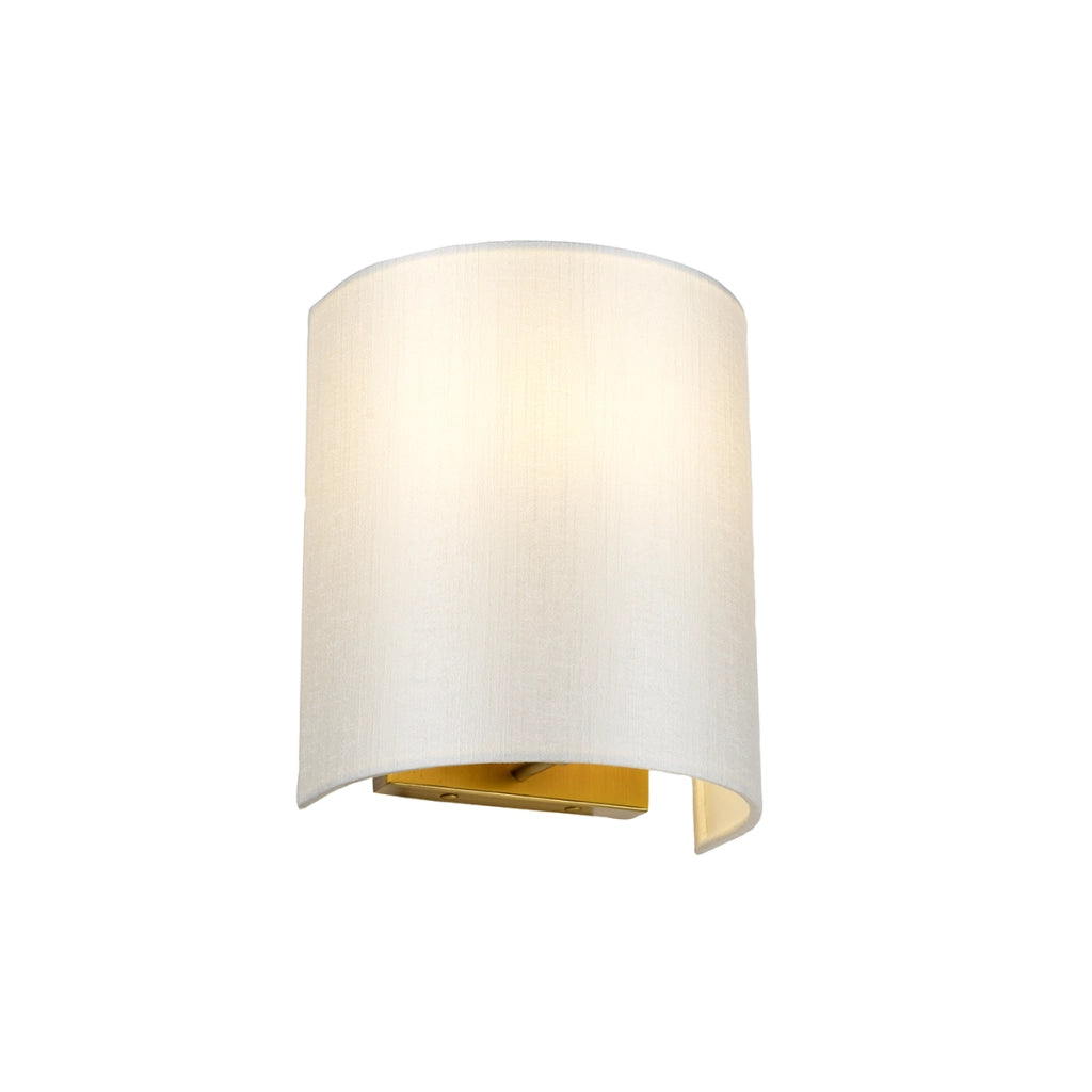 Applique Cooper ottone anticato crema 23cm E27 60W Lightbox