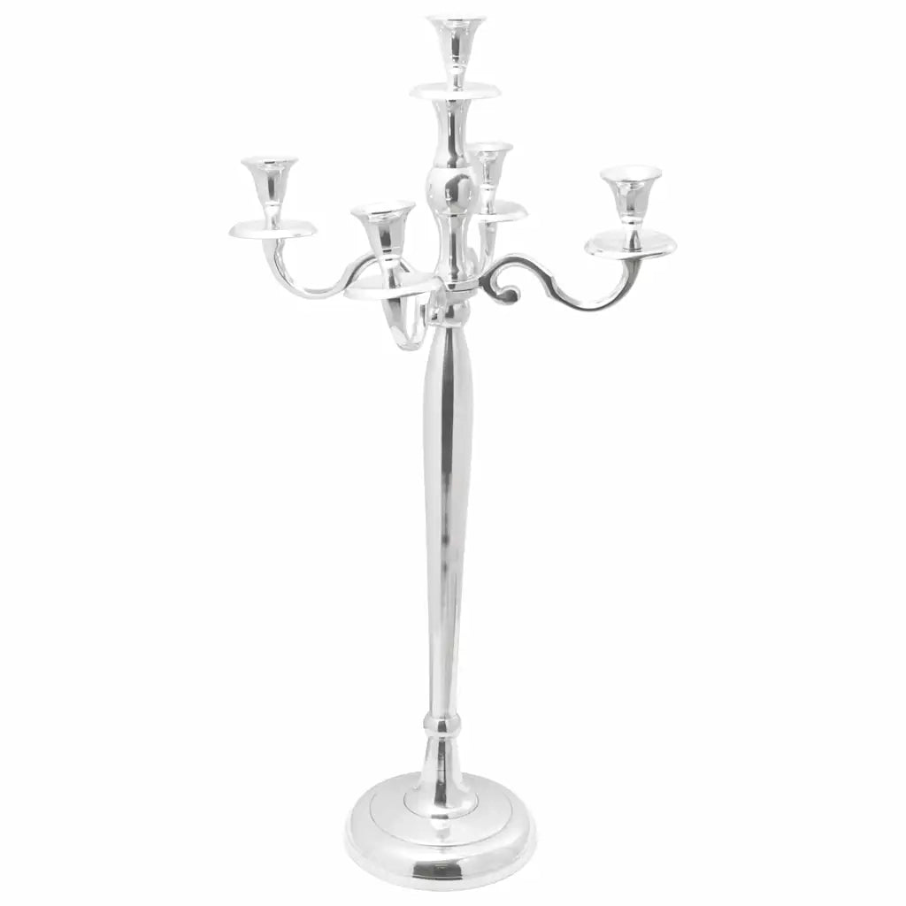 Candelabro Argento 32 x 32 x 79,5 cm Alluminio 42000156