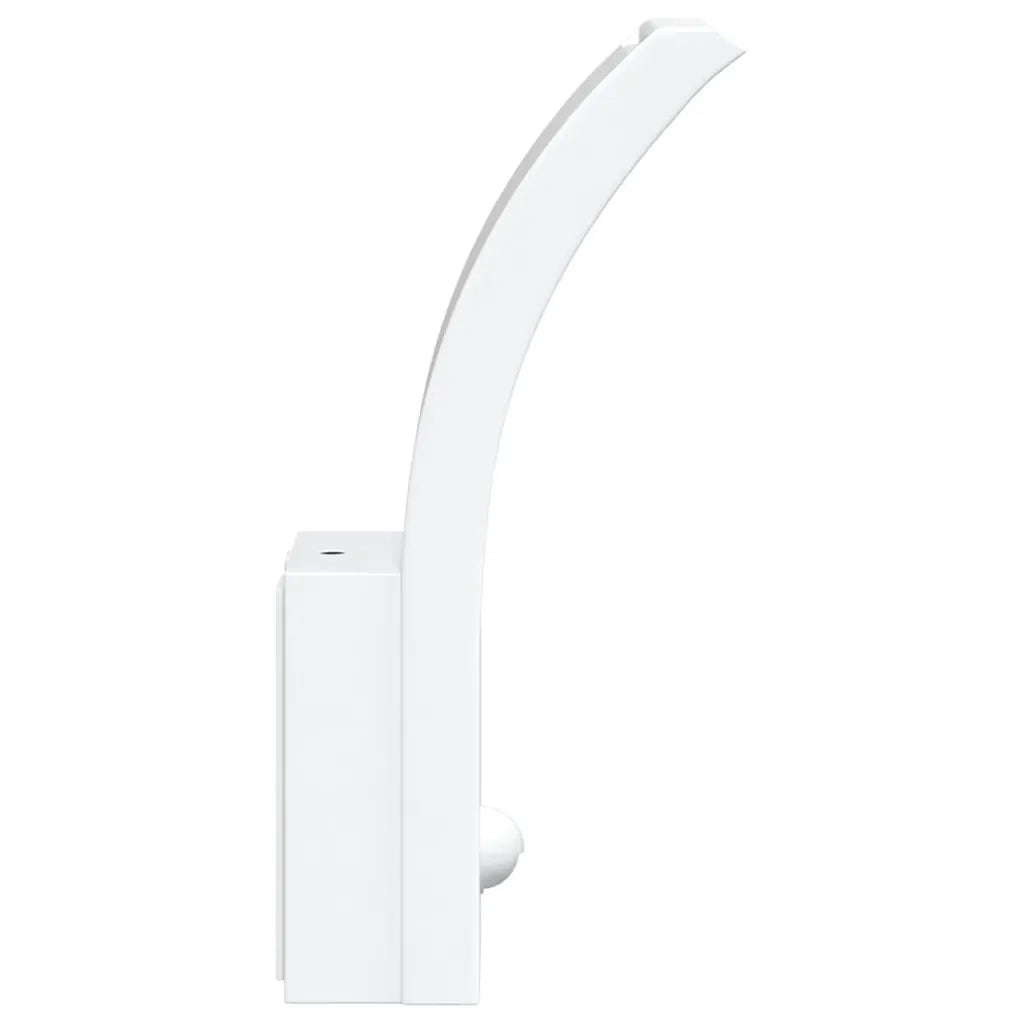 Applique con LED e Sensore 2 pz Bianche in Alluminio Pressofuso 4006267