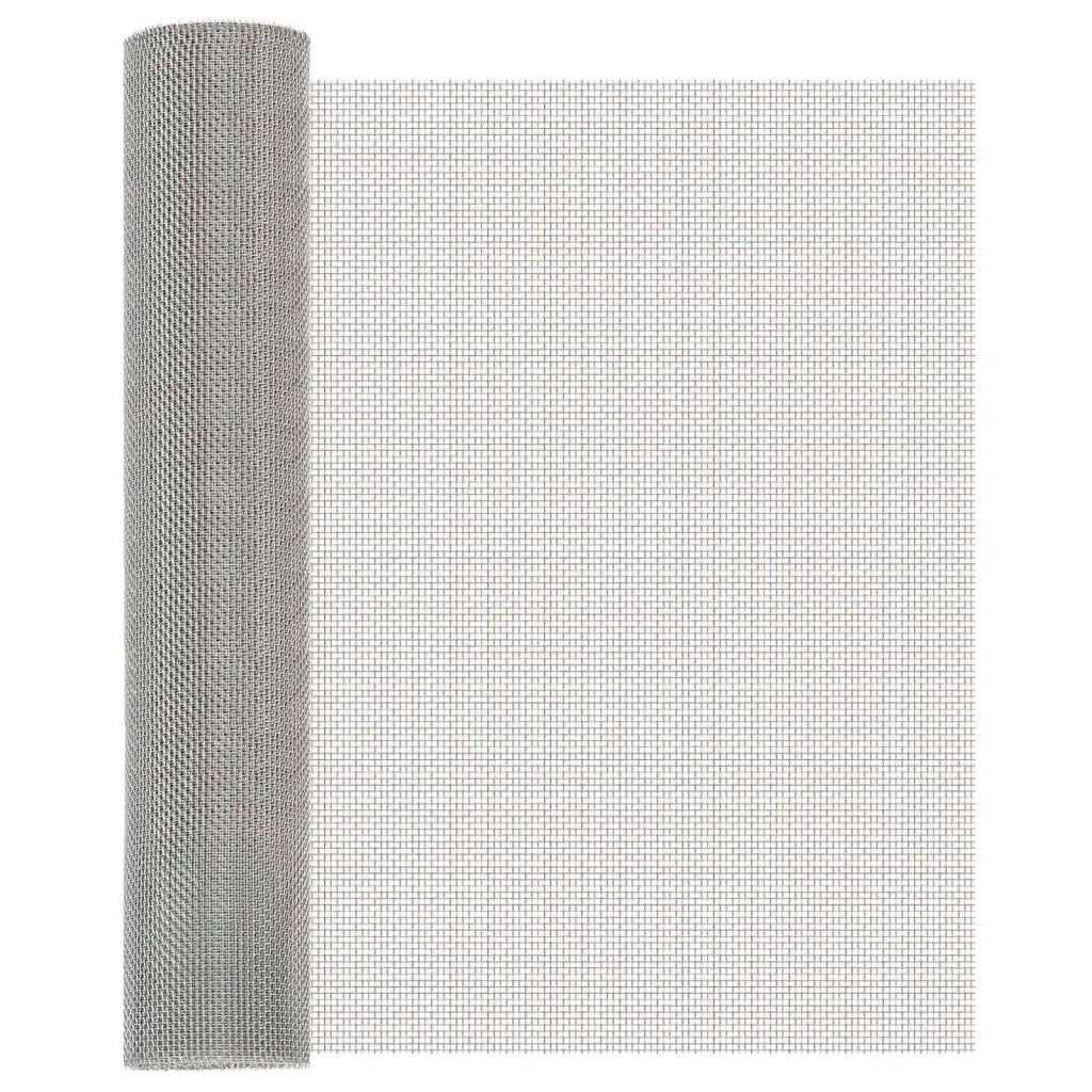 Rete per schermatura 60 x 200 cm 8 Mesh Argento 42039668