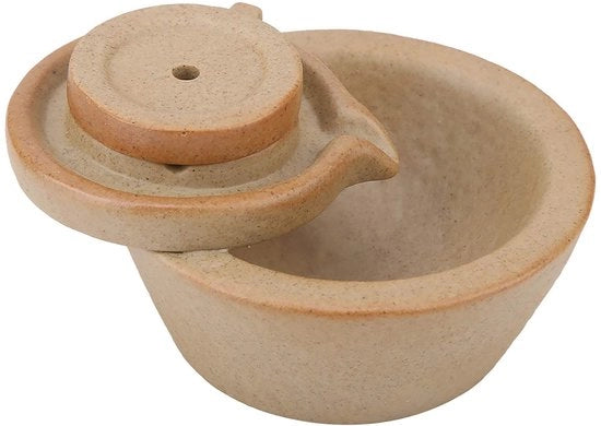 Ritorno fumo creativo - Fumaiolo a ritorno fumo unico con contenitore ceramico 

Modello: SC-001
Capacità: 120 g
Materiali: Ceramica, acciaio inossidabile
Dimensioni: 15 x 10 x 15 cm
Colore: Bianco
