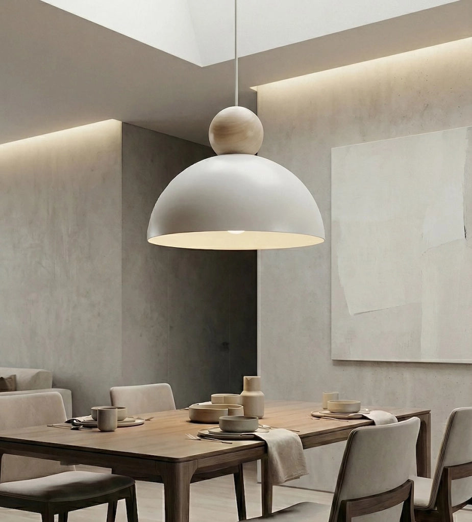 Lampada soffitto KAKI Japandi 1xE27 feltro Emibig