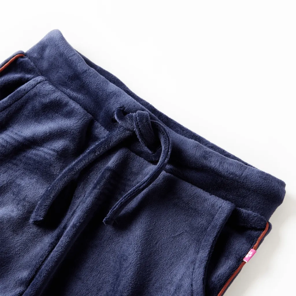 Pantaloni Tuta per Bambini Blu Marino 128 14317