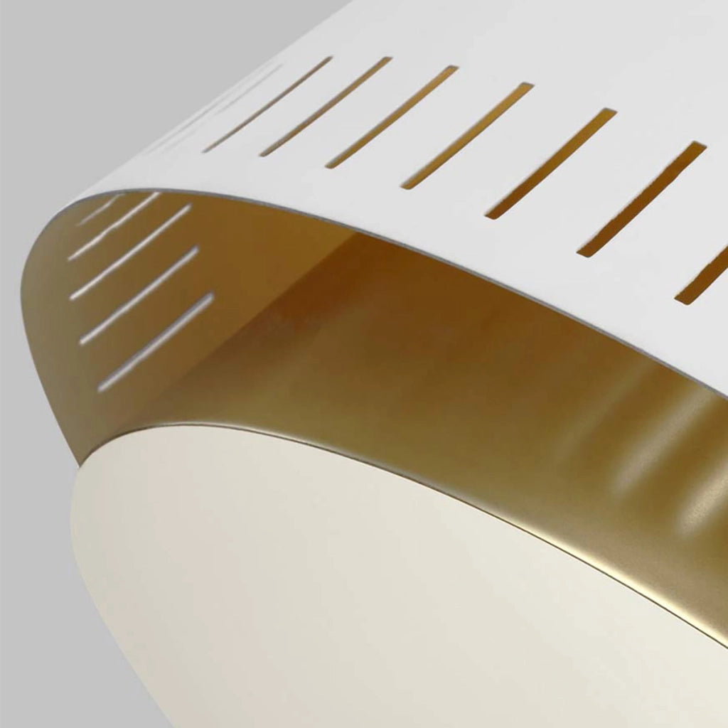 Lampada a sospensione Feiss Carter ottone Ø31,8 E27