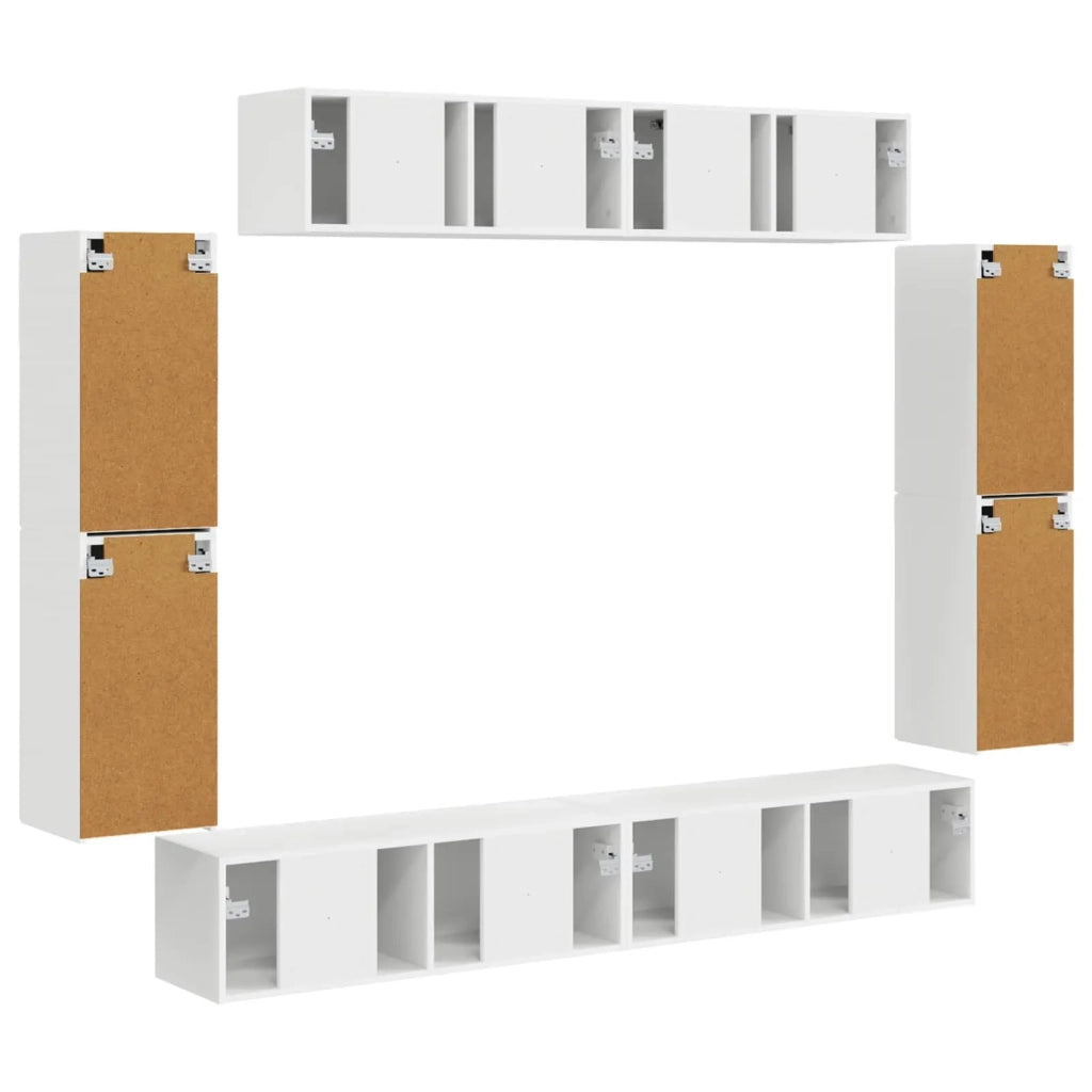 Mobile TV 8 pcs Bianco 3409141