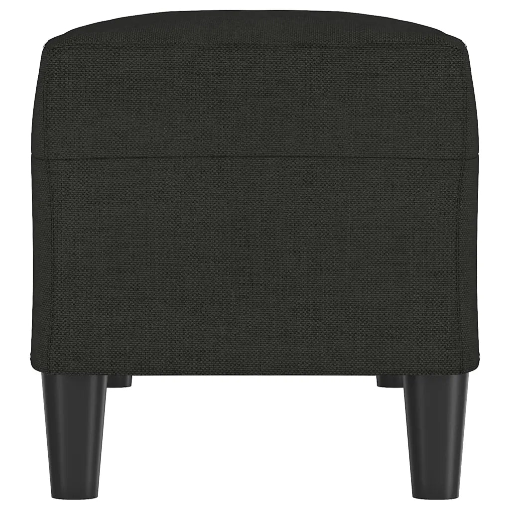 Panca Nera 100x35x41 cm in Tessuto 349411