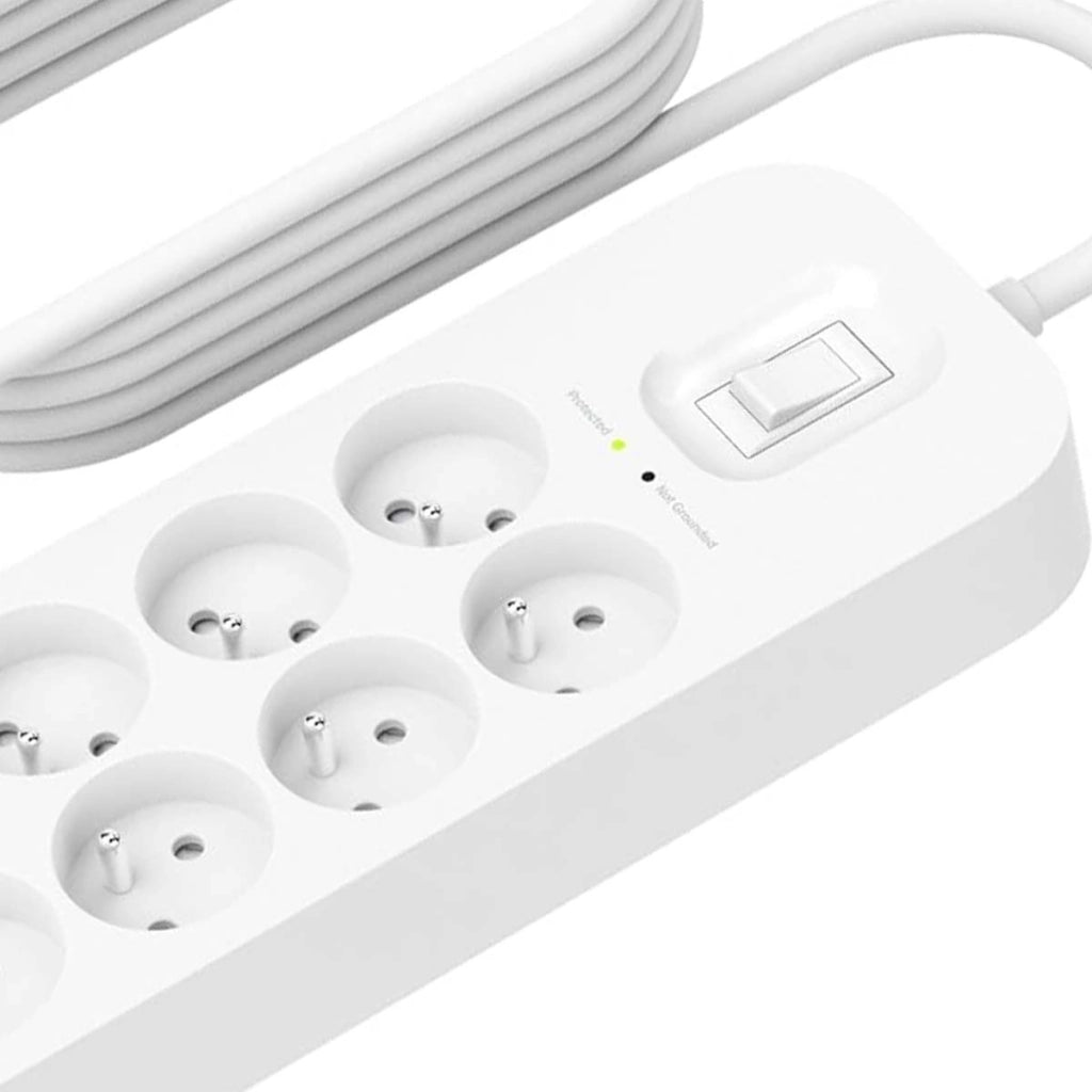 Multipresa Protezione Sovratensioni 8 Prese Tipo E USB-C / USB-A Cavo 2m Bianco Belkin