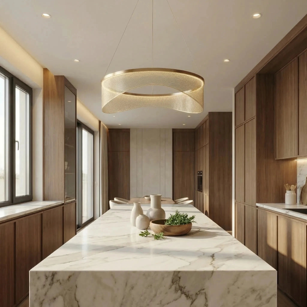 Lampada A Sospensione Da Soffitto G144-cp 40 Gold