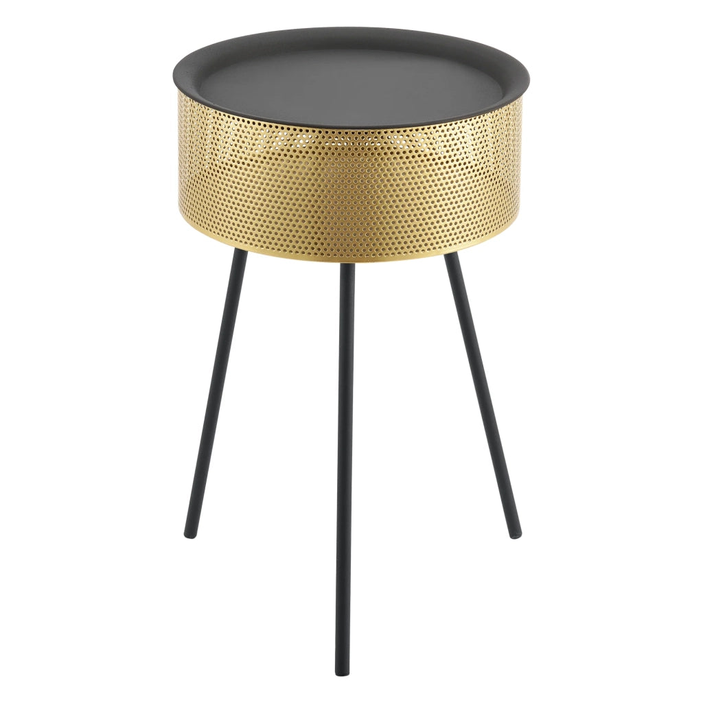 Tavolino 65 x 40 cm oro nero 03_0008544