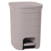 Pattumiera Bidone con Pedale Domus Greige 20 Litri