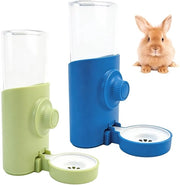 Dispensatore automatico per animali da compagnia - 2 pezzi - 600 ml - Materiale in plastica durata/RVS