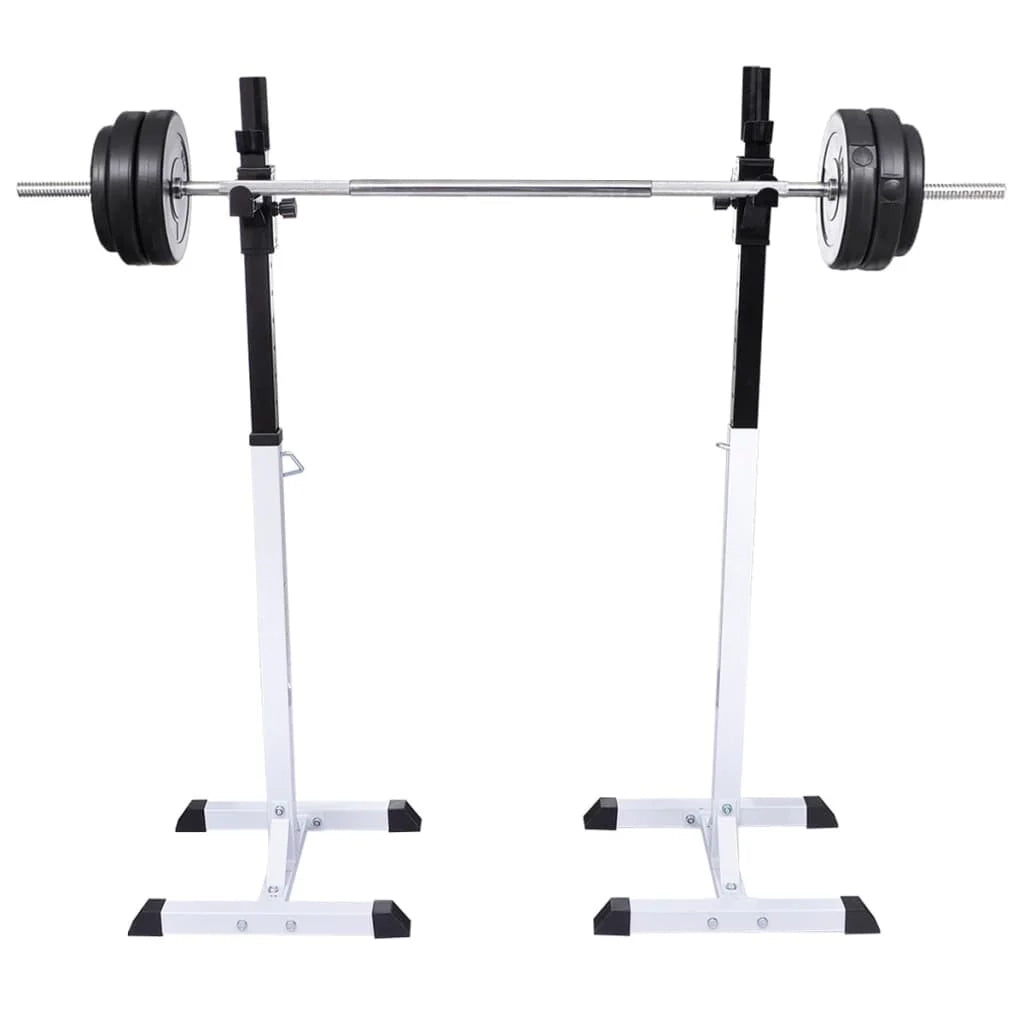 Rastrelliera porta pesi con set di manubri e pesi 60,5 kg 02_0000729