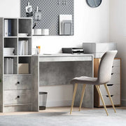 Scrivania Grigio cemento 90 x 50 x 76 cm 869437