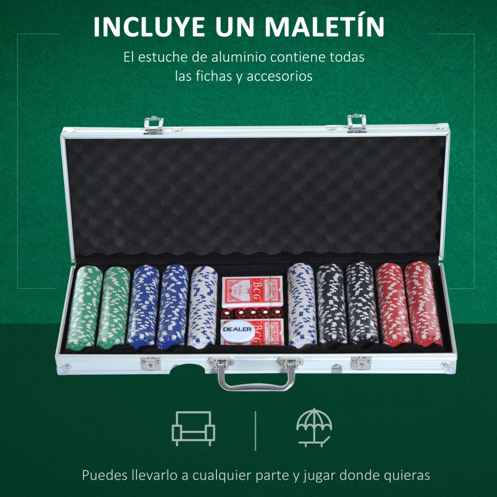 Set da Poker Professionale ¨C Minimal ¨C 55,5x22x6,5 cm
