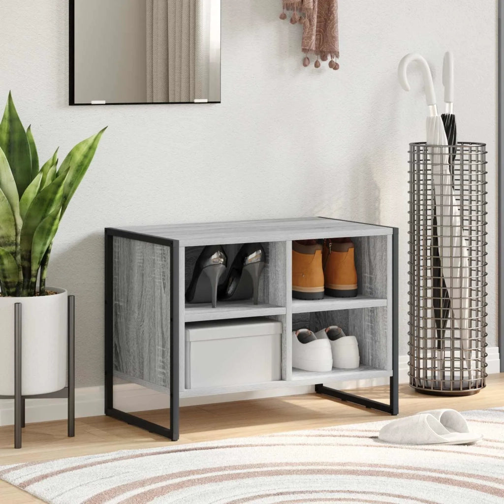 Scarpiera | Mobile per scarpe Grigio Sonoma 60 x 35 x 44 cm