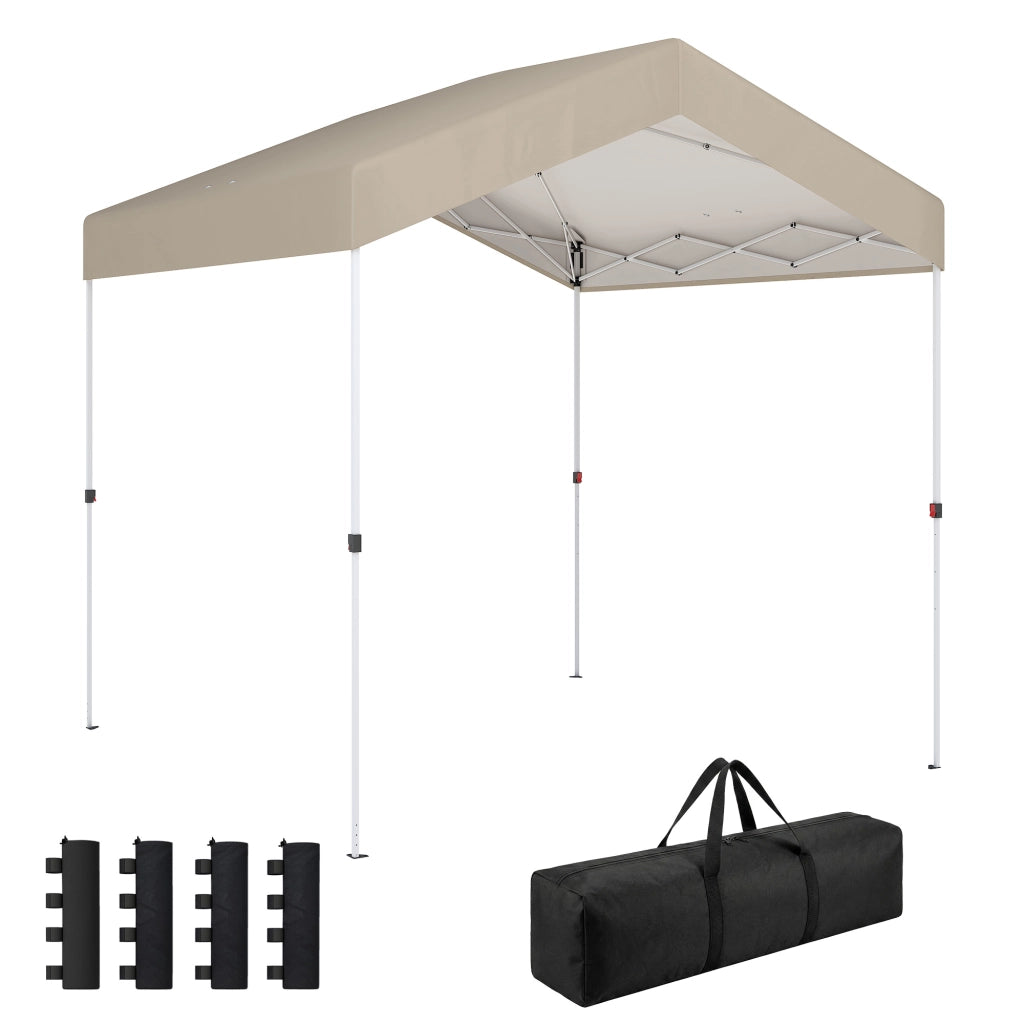 Tenda da Giardino Pieghevole ¨C Minimal ¨C Beige 240x240 cm