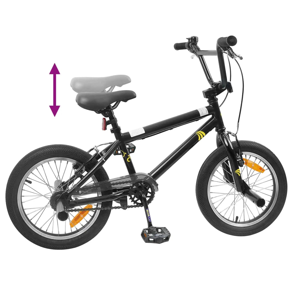 BMX 20 Pollici per oltre 9 anni Nero