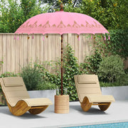 Parasol Balinese 260 Rosa 210-220 cm Cotone e legno massello 3356906
