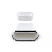 SCARICO OVALE NYLON-INOX
