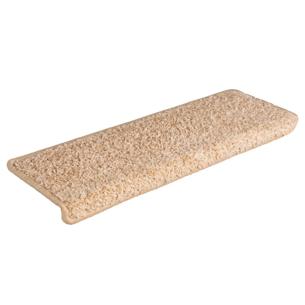 Tappetini per scale 30 pz 65x21x4 cm Oro Bordo rettangolare 3365834
