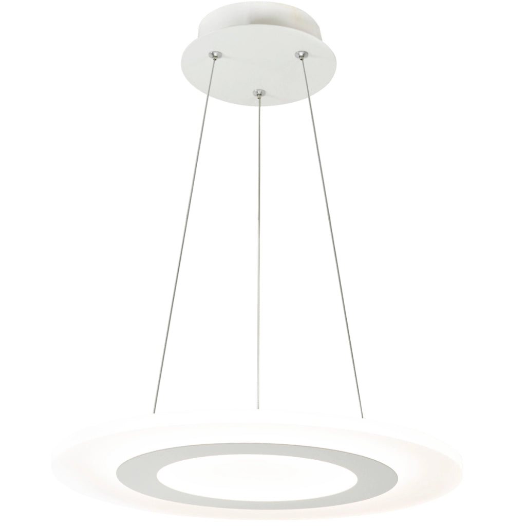 Lampada a sospensione LED Polux Mikeli 17W 4000K bianca