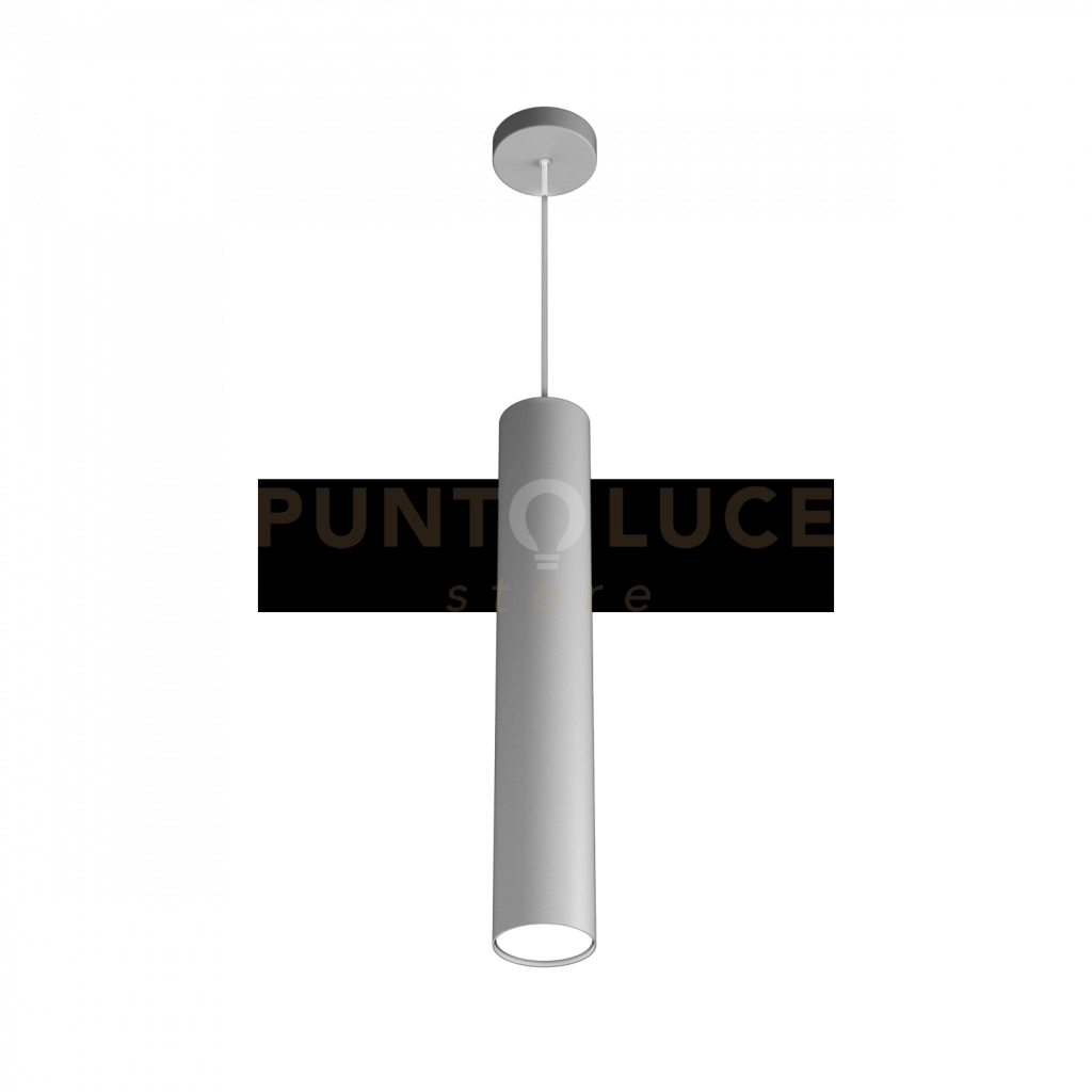 SHAPE SOSPENSIONE TUBO H.50 1 LUCE GRIGIO 1143-S50-GR